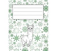 Llama Composition Notebook: Wide Ruled Journal for Students & Teachers - 120 Pages, 8.75 x 11.25 in