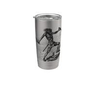 Llama de la Victoria Salvaje Vaso térmico de acero inoxidable de doble pared