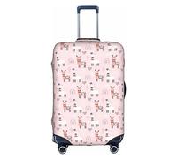 Llama. Funda protectora elástica para equipaje de viaje, a prueba de arañazos, varios tamaños, Blanco, XL