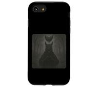 Llama Grim Reaper Capa de Miedo Corazón de Terror Halloween Carcasa para iPhone SE (2020) / 7/8