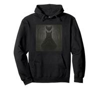 Llama Grim Reaper Capa de Miedo Corazón de Terror Halloween Sudadera con Capucha