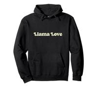 Llama Love Cute Funny Adorable Alpaca Animal Humor Regalo Sudadera con Capucha