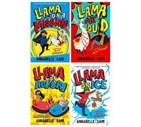 Llama Out Loud Series 4 Books Collection Set (Llama Out Loud, Llama on a Mission, Llama on Holiday & Llama On Ice)