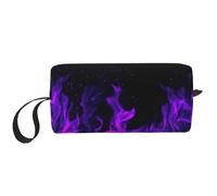 Llama Púrpura, Bolsa de Maquillaje Bolsa de cosméticos Bolsa de artículos de tocador de Viaje portátil Bolsa de Maquillaje