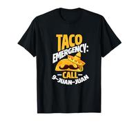 llamada de emergencia de tacos 9 juan juan Diseño para un fanático de los tacos Camiseta