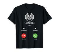 Llamada de la muerte de Cthulhu Monstruo Mythos Goth Cthulhu Camiseta