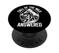 Llamada de lo Salvaje respondió Mushing PopSockets PopGrip Adhesivo