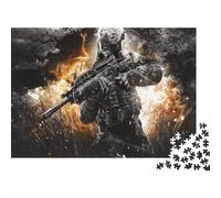 Llamada del Deber Puzzle Imposible,desafío for Adults Entretenimiento Creativo 500 Piezas Obra De Arte De Juego De para Adultos Y Niños A Partir De 12 Años 500pcs (52x38cm)