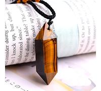 Llamado Pulsera de Pendentif Natural de Cristal con Piedra Amatista y Citrino para Mujer o Hombre como Regalo, especímenes de minerales.