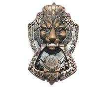Llamador Puerta Exterior, Aldaba Puerta Exterior Felpudo De León Antiguo, 1 Pieza/2 Piezas, Decoración Del Hogar, Incluye Tornillos, Manijas Puerta Aleación Zinc(1pc)