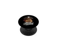 Llámame capitán! Divertido Pirata Capibara ilustración PopSockets PopGrip Adhesivo