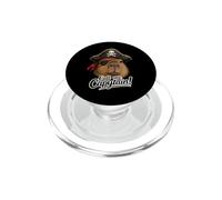 Llámame capitán! Divertido Pirata Capibara ilustración PopSockets PopGrip para MagSafe