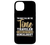 Llámame el viajero del tiempo suena mejor que el genealogista Carcasa para iPhone 14 Plus