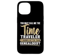 Llámame el viajero del tiempo suena mejor que el genealogista Carcasa para iPhone 15