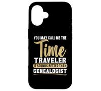Llámame el viajero del tiempo suena mejor que el genealogista Carcasa para iPhone 16