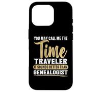 Llámame el viajero del tiempo suena mejor que el genealogista Carcasa para iPhone 16 Pro