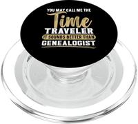 Llámame el viajero del tiempo suena mejor que el genealogista PopSockets PopGrip para MagSafe