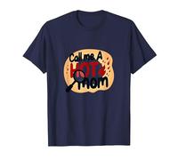 Llámame una mamá Sexy, Humor de Maternidad ardiente y Divertido Camiseta, Hombre, Azul Marino, XXL