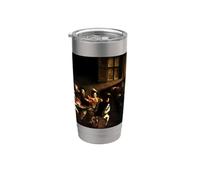 Llamamiento de San Mateo de Caravaggio (1600) Vaso térmico de acero inoxidable de doble pared