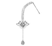 Llamativo adorno de flor con forma de gota de agua, fácil de llevar, accesorio para el pelo para mejorar los peinados femeninos