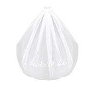 Llamativo velo de novia blanco con peine y borde de encaje, adorno para el pelo, para compromisos y aniversarios, eventos de graduación