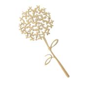 Llamativo y sofisticado pin de diente de león, accesorio de joyería portátil para eventos temáticos, trajes elegantes, ropa casual, ramillete de temperamento