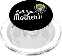 Llame a su Madre mamá Rosario de la bendita María Católica PopSockets PopGrip para MagSafe