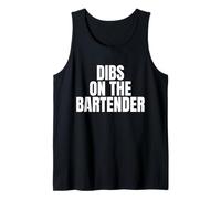 Llamo a Dibs en el Trabajo de Camarero Trabajo Carrera Camiseta sin Mangas