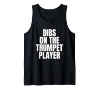 Llamo a Dibs en el trompetista Músico Camiseta sin Mangas