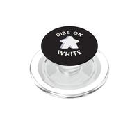 Llamo a Dibs en Ese Meeple Blanco 'Porque Siempre Juego Blanco! PopSockets PopGrip para MagSafe