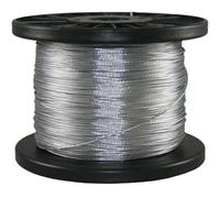 Llampec Hilo Pastor Eléctrico, 400 m, 7 Conductores, Acero Inoxidable, Alta Conductividad, Resistencia 55 kg, Bobina para Cercas Eléctricas, Fabricado en España