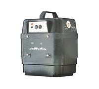 Pastor eléctrico Llampec Mod.18 con batería 12V - 5,3 J, 10.000 V y 65 km de alcance - Ideal para ganado equino, vacuno, porcino, ovino y animales salvajes - Batería y panel solar no incluidos