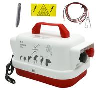 Llampec Pastor Eléctrico 01 Guarda Can con Conexión a Red 230v - 2,5 J - 9.000 V - 15 km de Alcance - Cerca eléctrica Para Perros, Caballos, Cerdos y Vacas - Fabricado en España