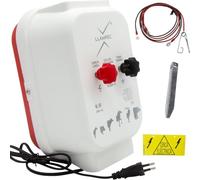 Llampec Pastor Eléctrico 60 “PETS” con conexión a red 230v - Cerca eléctrica Especial para Perros y Gatos - 1,5 J - 9.000 V - 8 km de Alcance - Uso Doméstico y Jardines - Fabricado en España