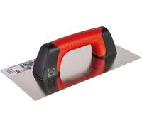 llana albañil - llana de 30 cm de acero, ideal para alisar y nivelar superficies, ligera y duradera, proporciona acabado profesional.