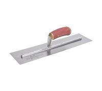 Llana alisadora PermaShape de Marshalltown, forma curva, de acero al carbono, perfecta para yeseros y escayolistas, tamaño de la llana: 356x76 mm