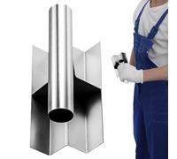 Llana De Concreto | Espátula De Acero Inoxidable De Alta Resistencia | Herramienta Para Enlucido De Paredes Secas | Para Trabajos De Albañilería Y Renovación Del Hogar Encintado De Juntas Acabado Y Pa