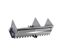 Llana dentada ajustable de acero inoxidable para aplicar pegamento, paleta de azulejos