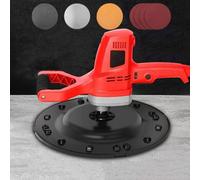 Llana eléctrica de 1280 W para hormigón y mortero, llana eléctrica para enlucido de hormigón y mortero, herramienta portátil para alisar paredes, herramienta para alisar masilla y yeso