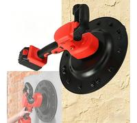 Llana eléctrica inalámbrica de 1680 W para alisar paredes Máquina pulidora y alisadora Con 2 baterías de litio 6 velocidades 200 RPM Herramienta eléctrica para enlucir Para mortero de cemento