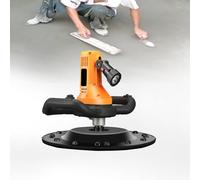 Llana eléctrica para masilla de cemento y mortero de yeso de 280 a 2880 rpm, máquina pulidora para alisar paredes de 2880 W, kit de máquina llana eléctrica para concreto