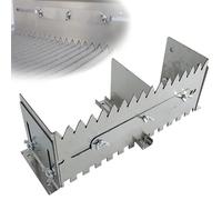 Llana grande for azulejos, llana dentada de 600/800 mm, peine de mortero de acero inoxidable for nivelar azulejos en paredes y pisos.(Type2,600mm/2ft)
