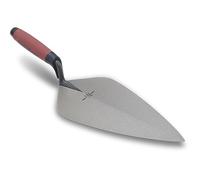 Llana Marshalltown, llana ancha London Style con mango Durasoft, con punta cónica y cuello recto, de acero al carbono, tamaño de la llana: 305x146 mm