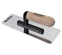 Llana para construcción | Fabricada en Acero INOX. Pulido Antiquemaduras con Mango de Madera