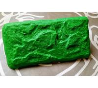 Llana texturizada mango rígido para hormigón estampado, cemento, mortero, monocapa, Tematización, reproducir e imitar lo natural Estampado, Decoración (28 x 16 cm, PIZARRA 1)