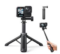 llano Mini trípode de 16 pulgadas para GoPro Hero 13/12/11/10/9/8, LIT Hero | Para GoPro Hero & Max 2/1, palo selfie extensible y mango con soporte estándar para Go Pro, diseño portátil, ligero