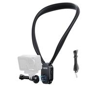 llano Soporte magnético de Cuello para cámara de acción,liberación rápida & diseño ergonómico,Compatible con GoPro 13/12/11/10/9, para dji Osmo Action 5/4/3,para Insta360 X5/X4/X3/Ace Pro 2,POV Vlog