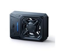 llano Ventilador de cámara sistema de refrigeración con puerto de carga tipo C para Sony/para Canon/para Fujifilm/para Nikon para grabación de vídeo y transmisión en directo, color negro