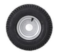 Llanta 13x5.00-6 con Rin Vacío Sin Cámara para Quad Kart Cart y Minibike - Tracción Mejorada Antideslizante y Resistente para Todo Terreno - Juego Completo con Rin de Aleación