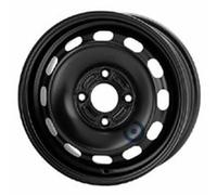 Llanta acero KFZ ALCAR STEEL 14" 5.5J 4x108 ET 47.5 63.3 NERO